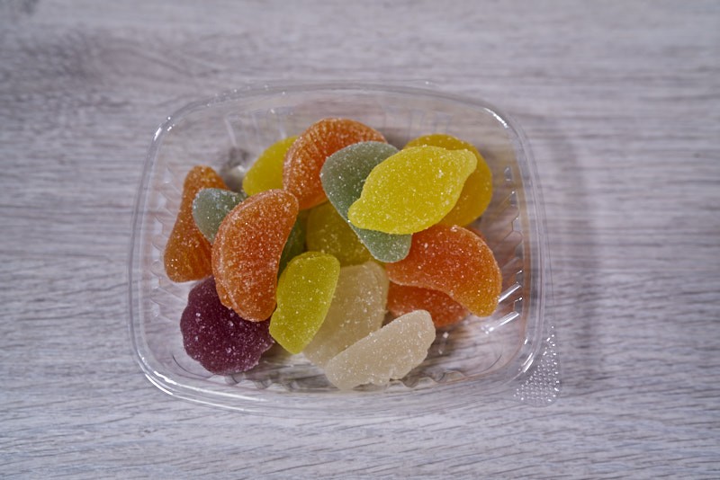 PATE DE FRUITS EN FORME DE FRUIT 200GR