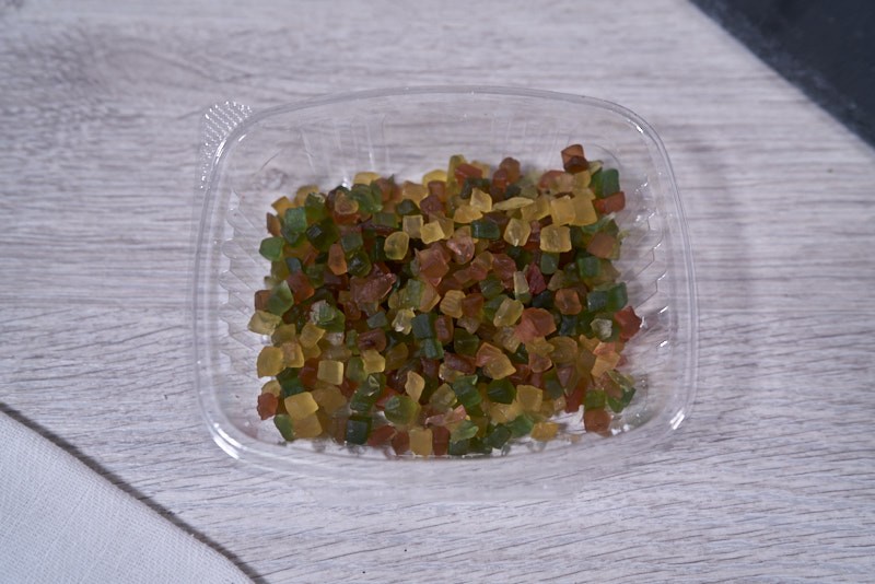 MACEDOINE DE FRUITS CONFIT 125GR